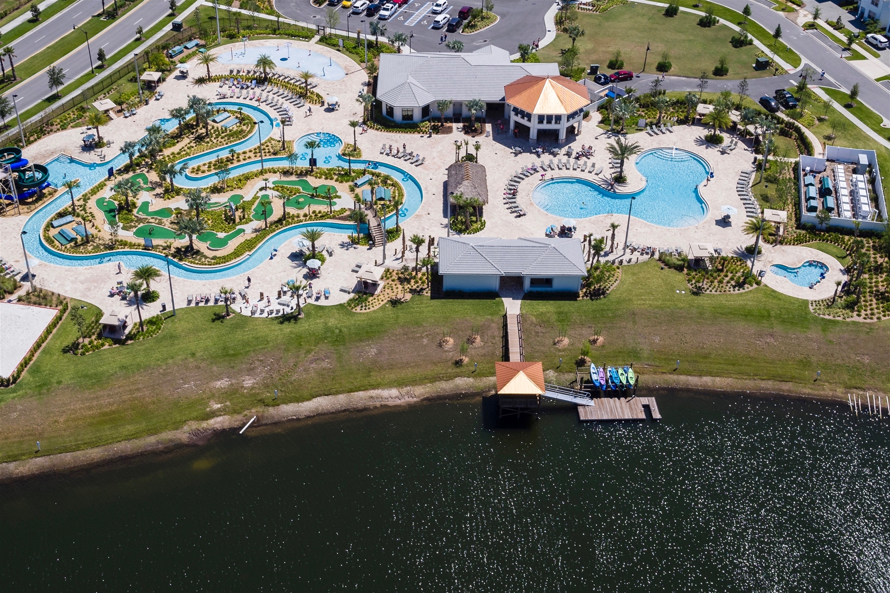 storey lake resort in orlando aerial view