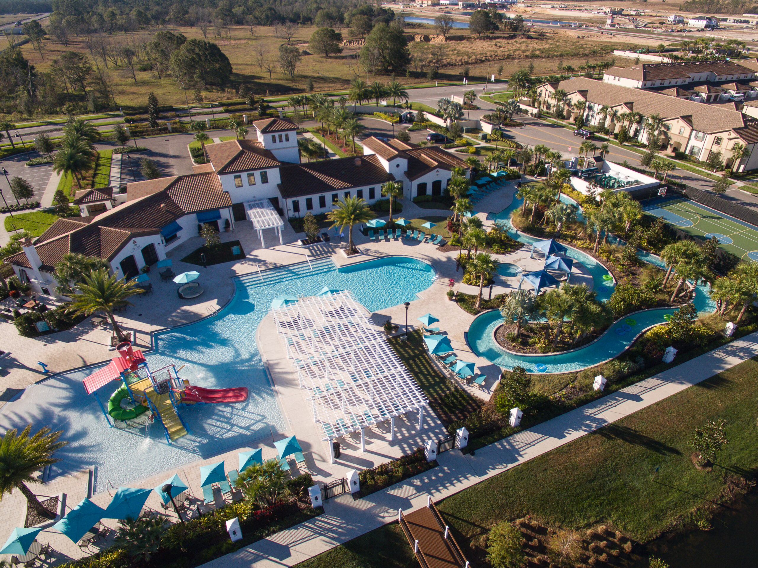 windsor at westside resort view from the air